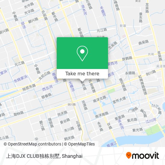 上海DJX CLUB独栋别墅 map