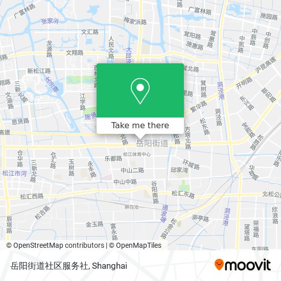 岳阳街道社区服务社 map