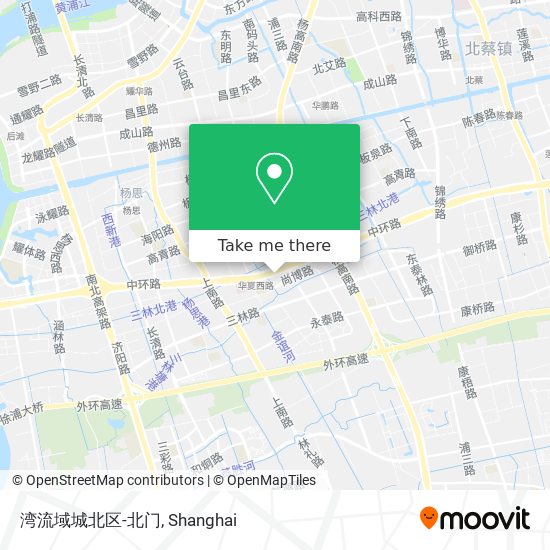 湾流域城北区-北门 map
