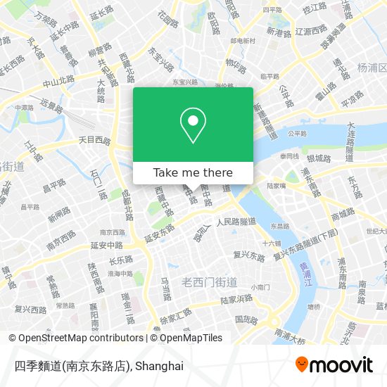四季麵道(南京东路店) map