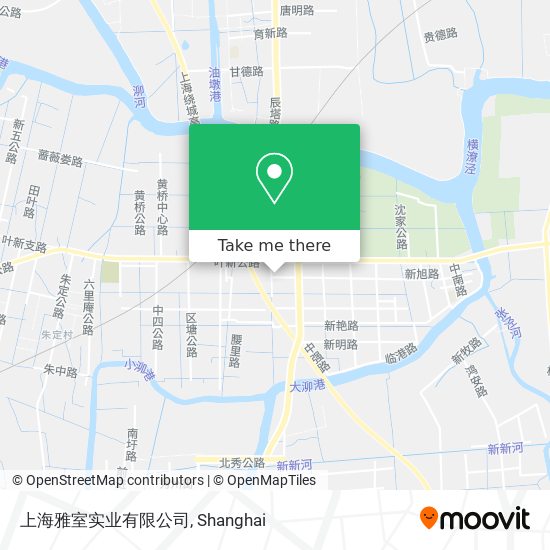 上海雅室实业有限公司 map