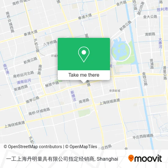 一工上海丹明量具有限公司指定经销商 map