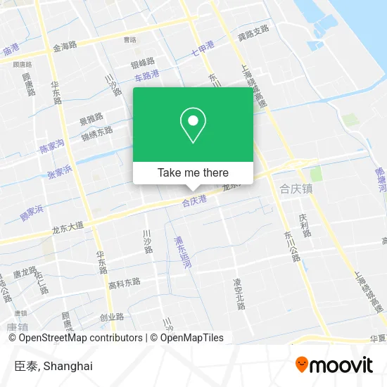 臣泰 map