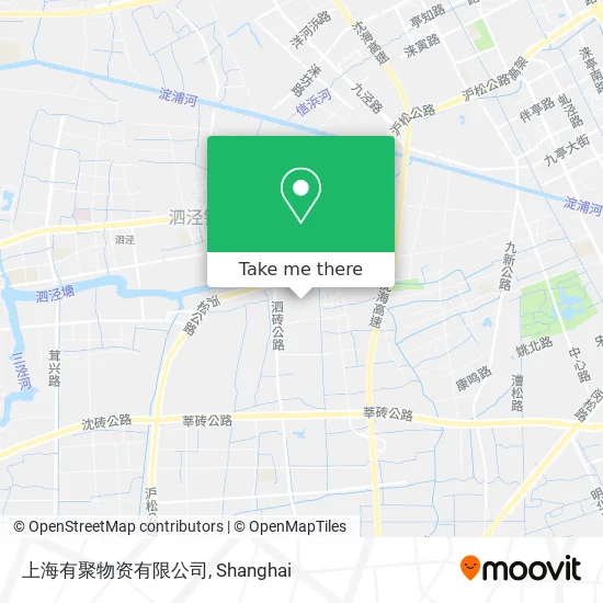 上海有聚物资有限公司 map