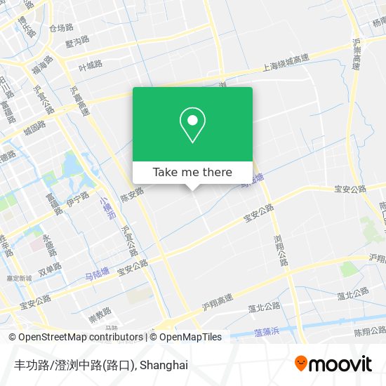 丰功路/澄浏中路(路口) map