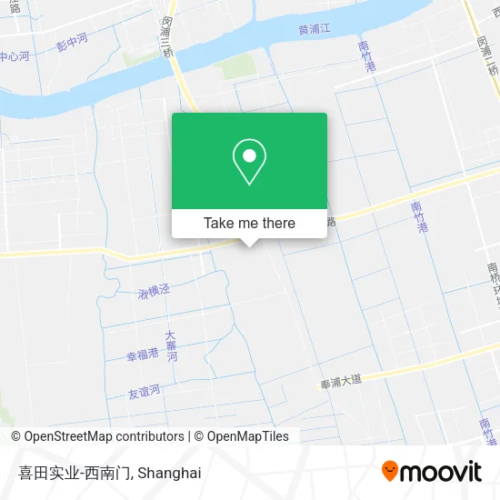 喜田实业-西南门 map