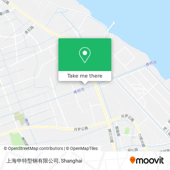 上海申特型钢有限公司 map