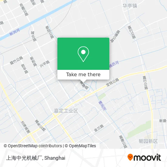 上海中光机械厂 map