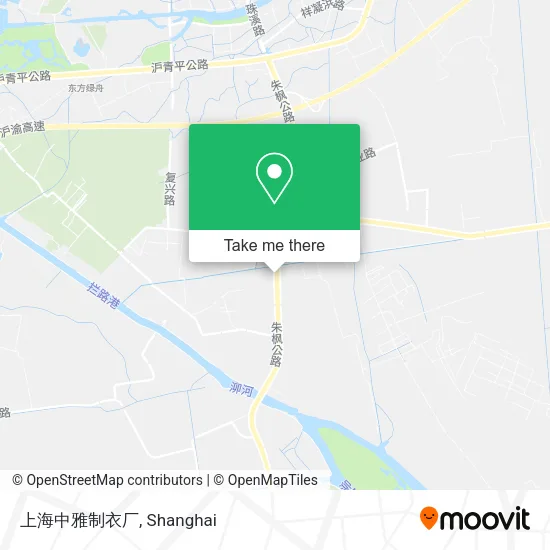 上海中雅制衣厂 map