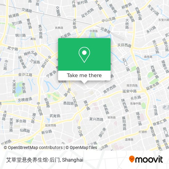 艾草堂悬灸养生馆-后门 map