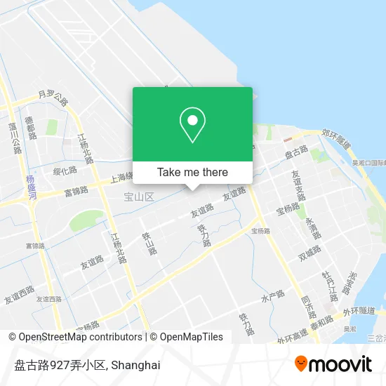盘古路927弄小区 map