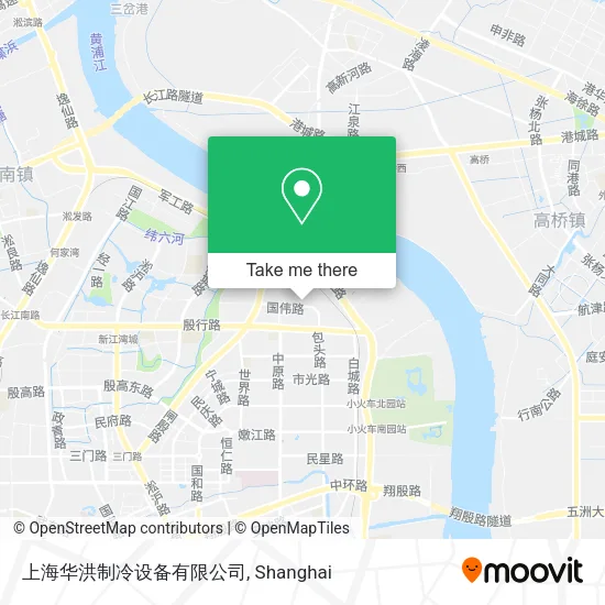 上海华洪制冷设备有限公司 map