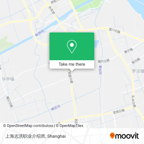 上海志洪职业介绍所 map