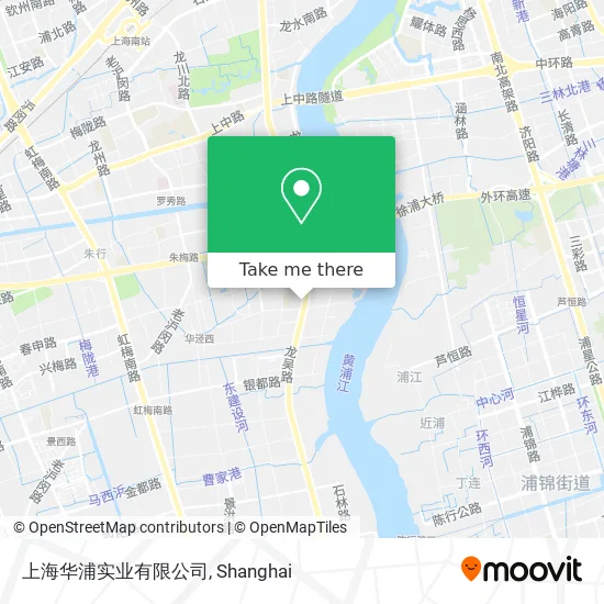 上海华浦实业有限公司 map