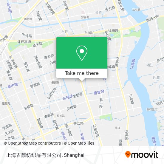 上海古麒纺织品有限公司 map