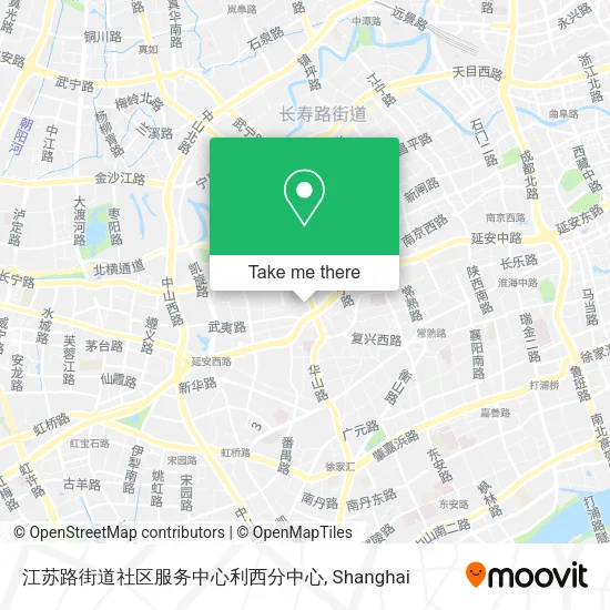 江苏路街道社区服务中心利西分中心 map