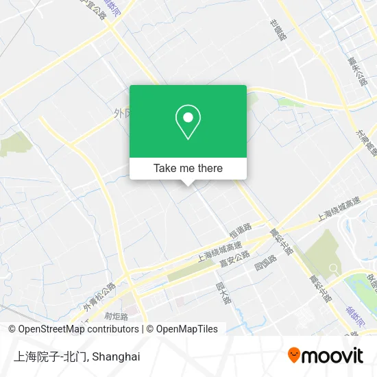 上海院子-北门 map