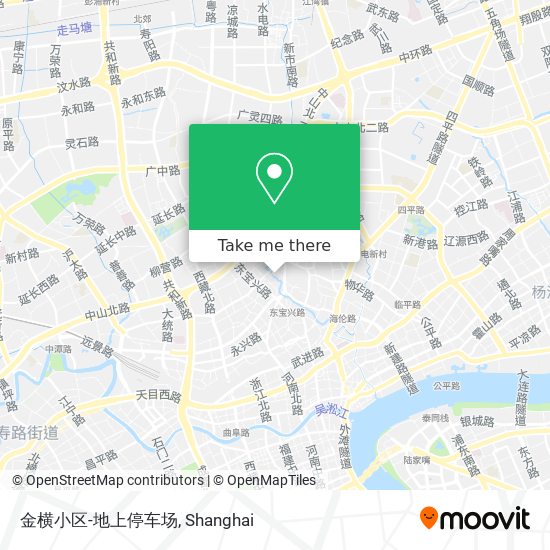 金横小区-地上停车场 map