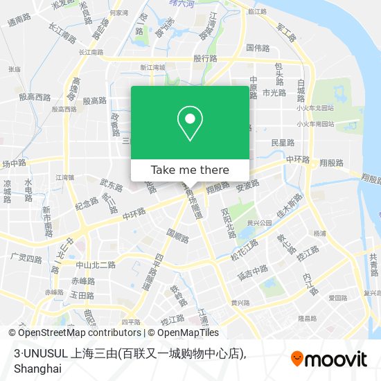 3·UNUSUL 上海三由(百联又一城购物中心店) map