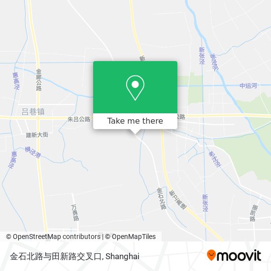 金石北路与田新路交叉口 map