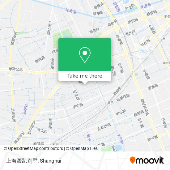 上海轰趴别墅 map