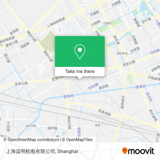 上海温明机电有限公司 map