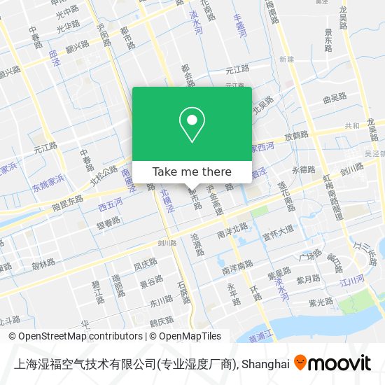 上海湿福空气技术有限公司(专业湿度厂商) map