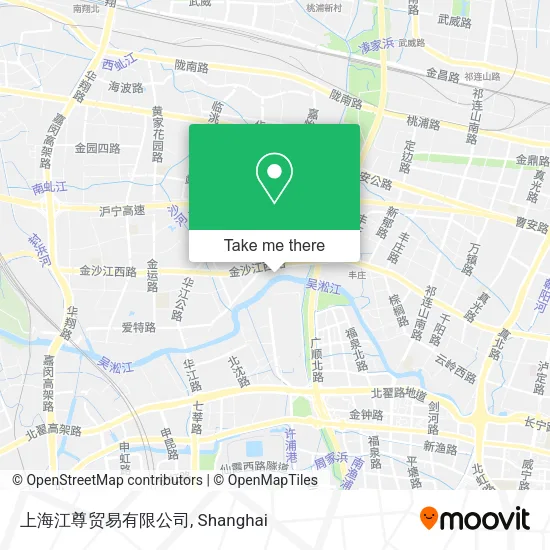 上海江尊贸易有限公司 map