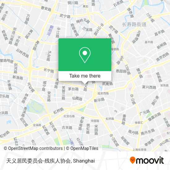 天义居民委员会-残疾人协会 map