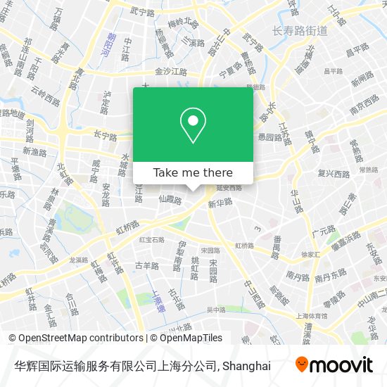 华辉国际运输服务有限公司上海分公司 map