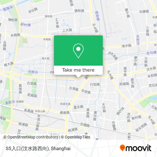 S5入口(汶水路西向) map