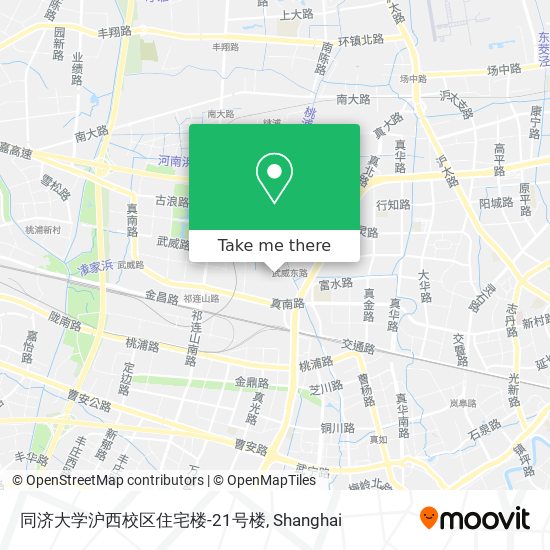 同济大学沪西校区住宅楼-21号楼 map