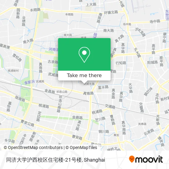 同济大学沪西校区住宅楼-21号楼 map