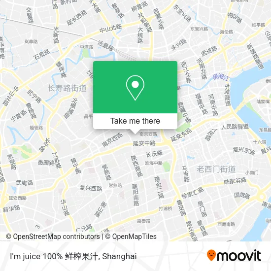 I'm juice 100% 鲜榨果汁 map