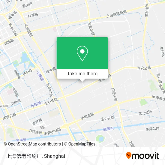 上海信老印刷厂 map