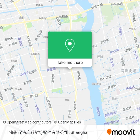上海衔昆汽车(销售)配件有限公司 map