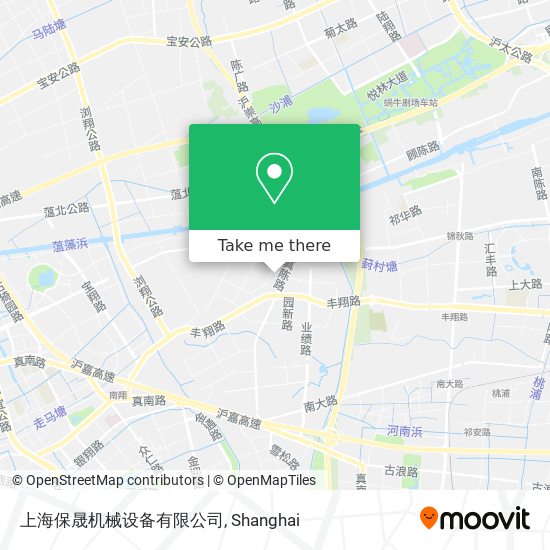上海保晟机械设备有限公司 map