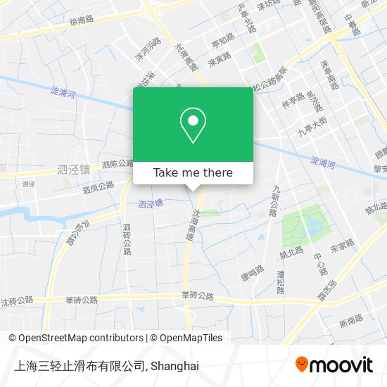 上海三轻止滑布有限公司 map