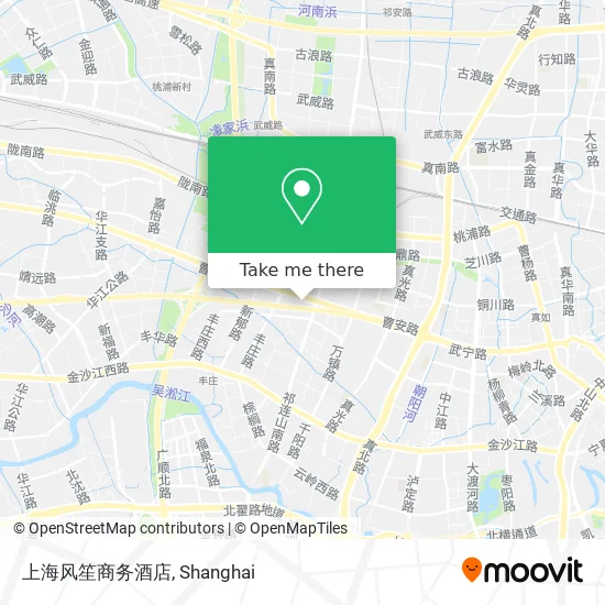 上海风笙商务酒店 map