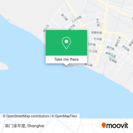 南门港车渡 map