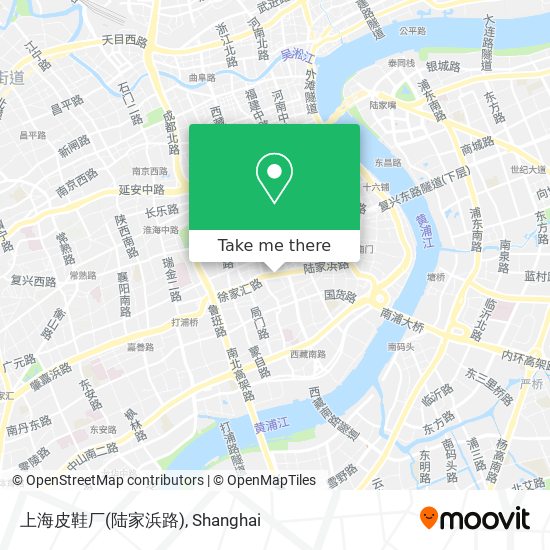 上海皮鞋厂(陆家浜路) map