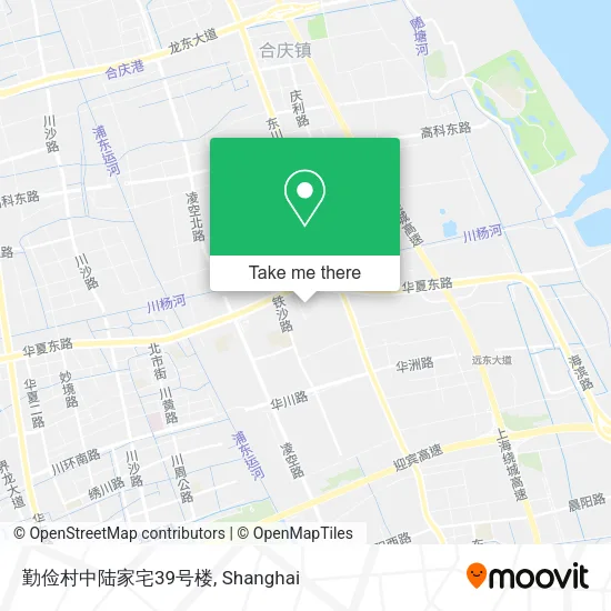 勤俭村中陆家宅39号楼 map