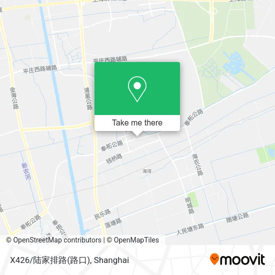 X426/陆家排路(路口) map