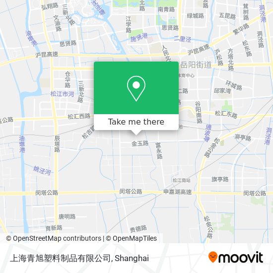 上海青旭塑料制品有限公司 map