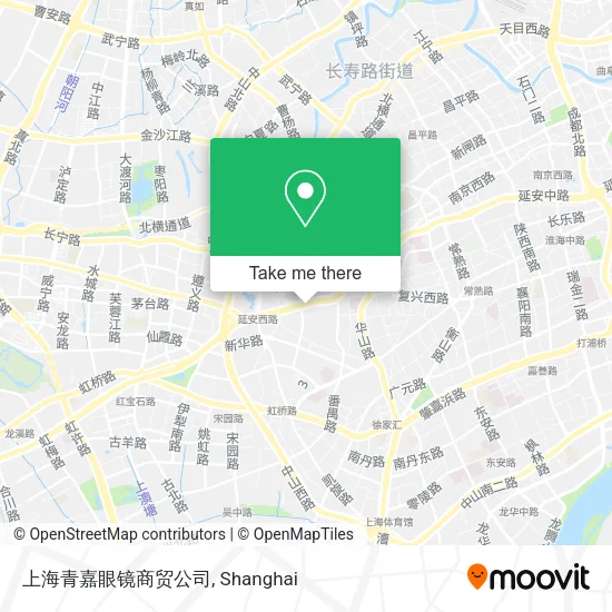 上海青嘉眼镜商贸公司 map