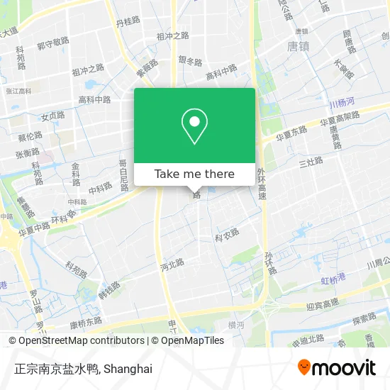 正宗南京盐水鸭 map