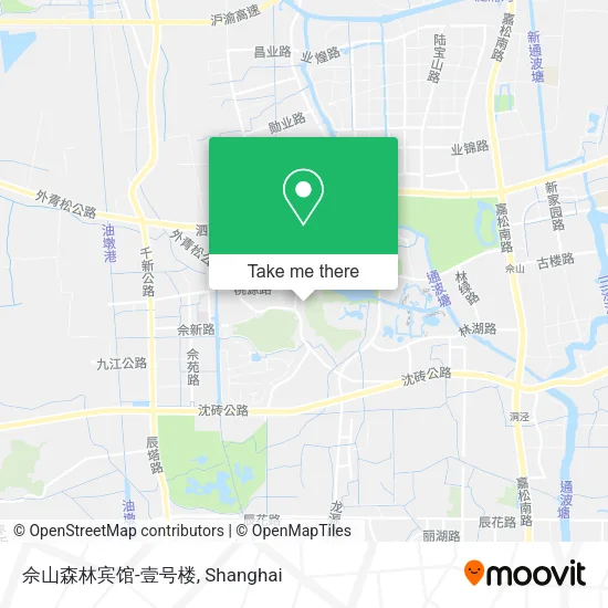 佘山森林宾馆-壹号楼 map