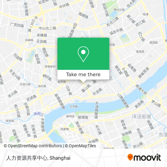 人力资源共享中心 map