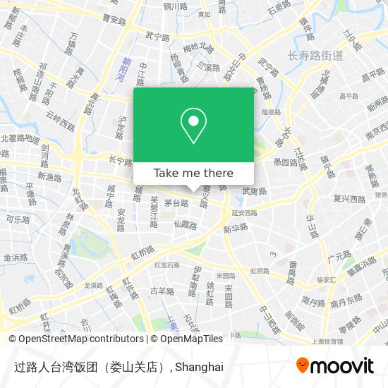 过路人台湾饭团（娄山关店） map