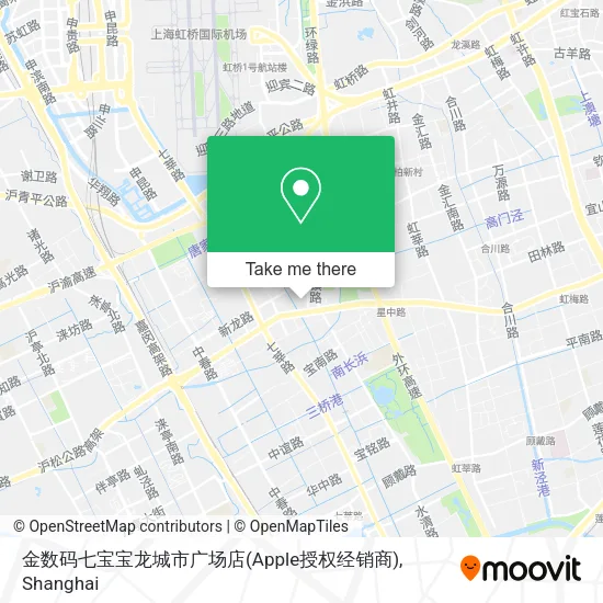 金数码七宝宝龙城市广场店(Apple授权经销商) map